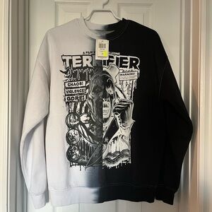 NWT “Terrifier” crew neck (unisex)